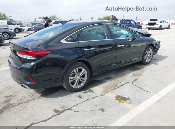 5NPE34AF0JH609472 2018 HYUNDAI SONATA Black 