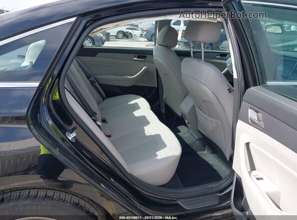 5NPE34AF0JH609472 2018 HYUNDAI SONATA Black 