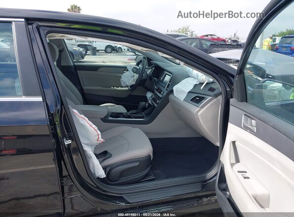 5NPE34AF0JH609472 2018 HYUNDAI SONATA Black 