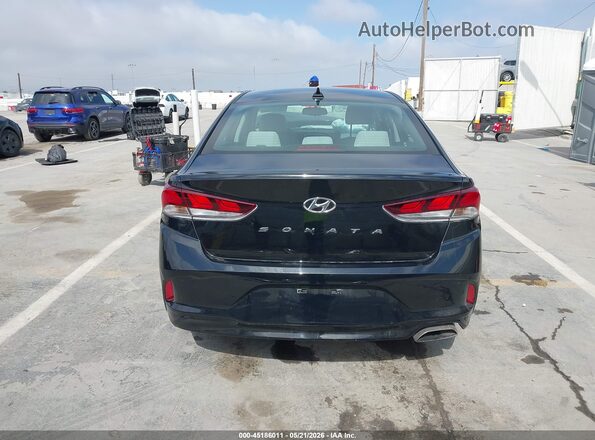 5NPE34AF0JH609472 2018 HYUNDAI SONATA Black 