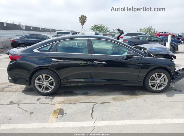 5NPE34AF0JH609472 2018 HYUNDAI SONATA Black 