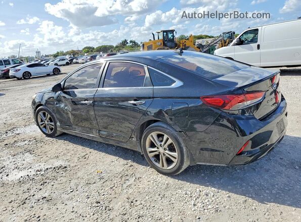 5NPE34AF0JH613862 2018 HYUNDAI SONATA Black 