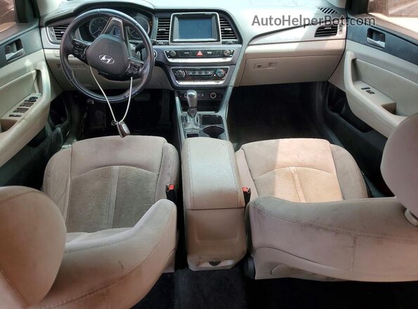 5NPE34AF0JH613862 2018 HYUNDAI SONATA Black 