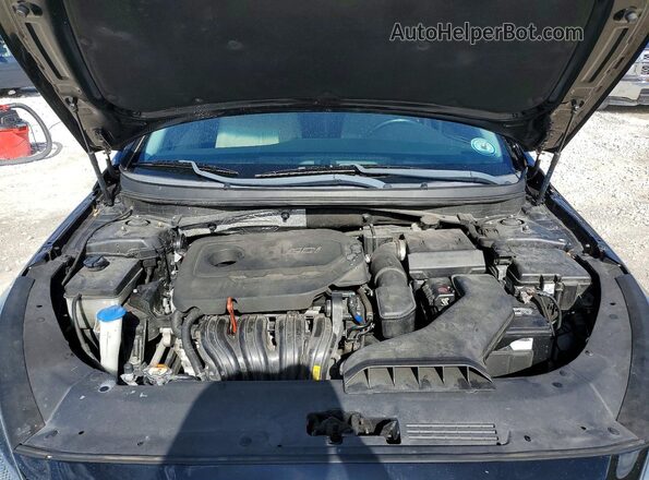 5NPE34AF0JH613862 2018 HYUNDAI SONATA Black 