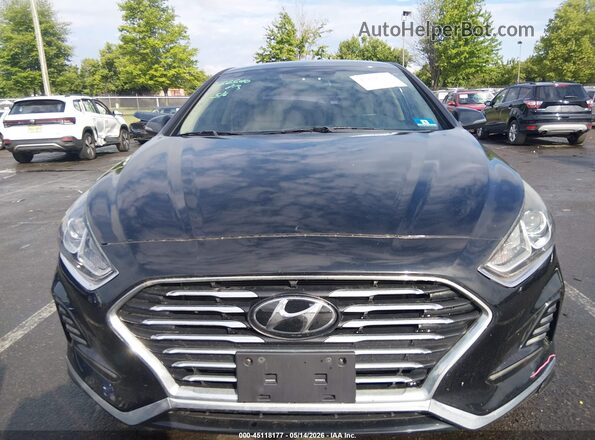 5NPE34AF0JH628149 2018 HYUNDAI SONATA Black 