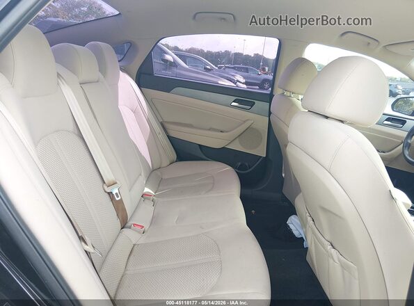 5NPE34AF0JH628149 2018 HYUNDAI SONATA Black 
