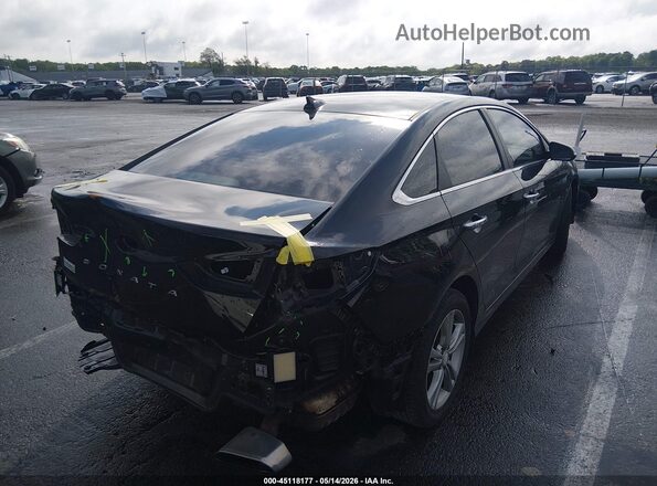 5NPE34AF0JH628149 2018 HYUNDAI SONATA Black 