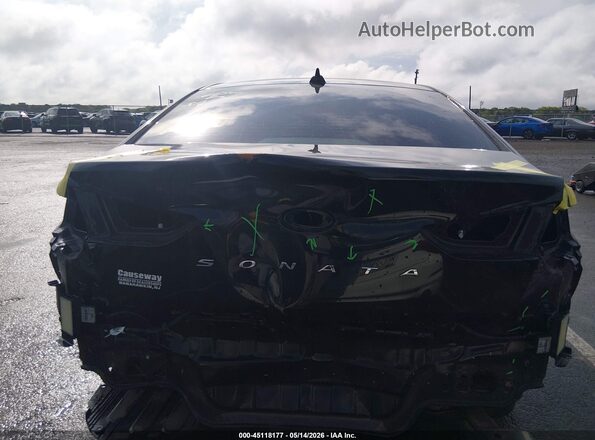 5NPE34AF0JH628149 2018 HYUNDAI SONATA Black 