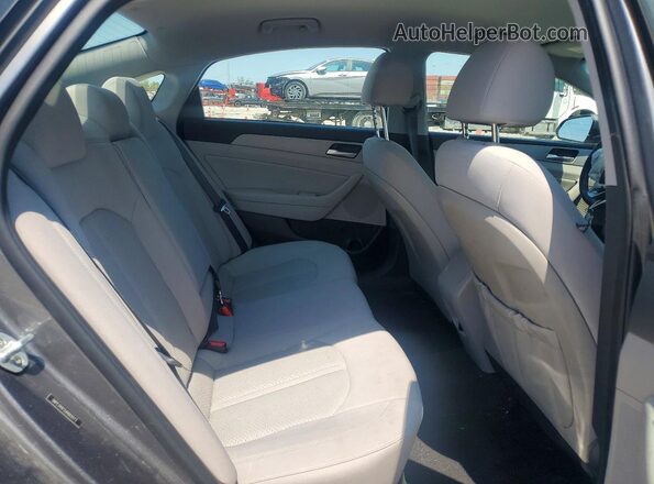 5NPE34AF0JH665573 2018 HYUNDAI SONATA Gray 