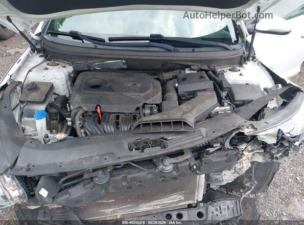 5NPE34AF0JH721060 2018 HYUNDAI SONATA White Հետևի տեսք
