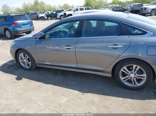 5NPE34AF0KH770454 2019 HYUNDAI SONATA Gray 360 interior view