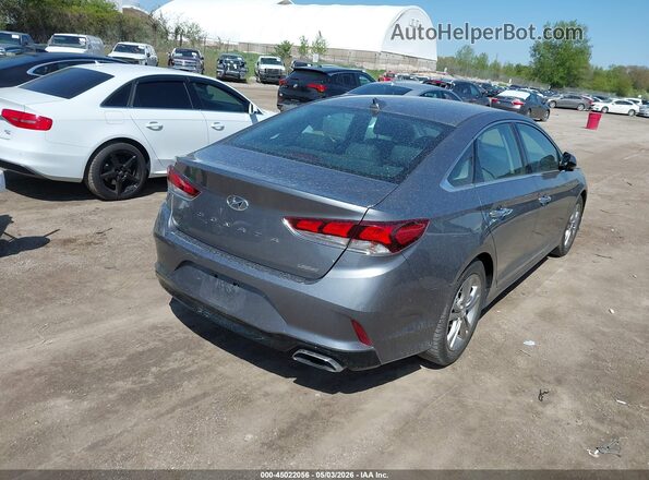 5NPE34AF0KH770454 2019 HYUNDAI SONATA Gray Rear right