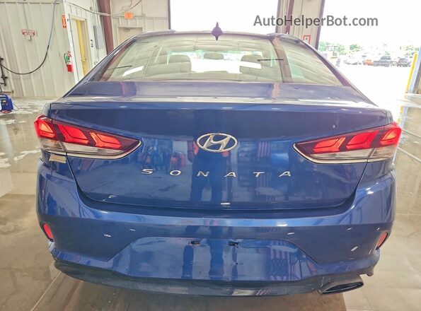 5NPE34AF0KH774293 2019 HYUNDAI SONATA Blue 