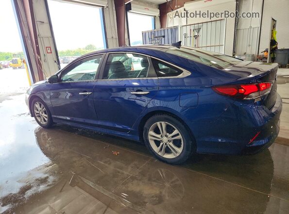 5NPE34AF0KH774293 2019 HYUNDAI SONATA Blue 