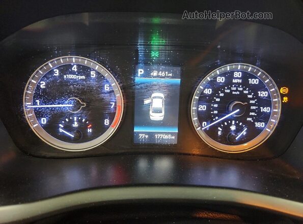 5NPE34AF0KH774293 2019 HYUNDAI SONATA Blue 