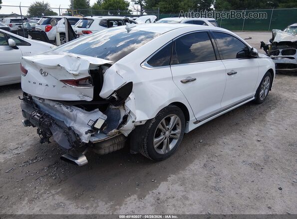 5NPE34AF0KH794673 2019 HYUNDAI SONATA White 
