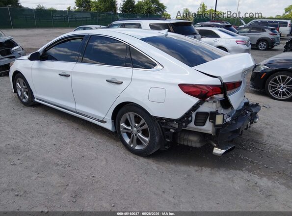 5NPE34AF0KH794673 2019 HYUNDAI SONATA White 