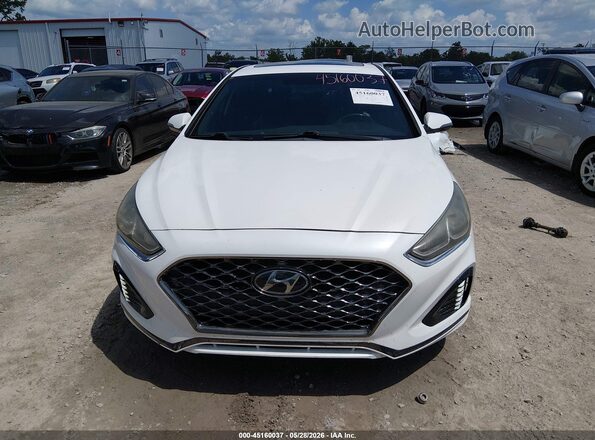 5NPE34AF0KH794673 2019 HYUNDAI SONATA White 