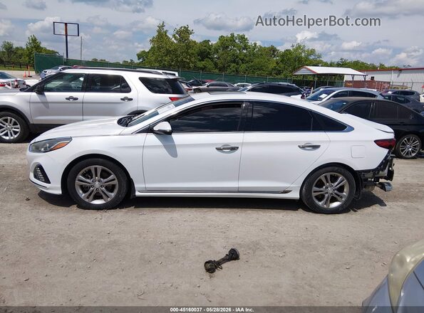 5NPE34AF0KH794673 2019 HYUNDAI SONATA White 