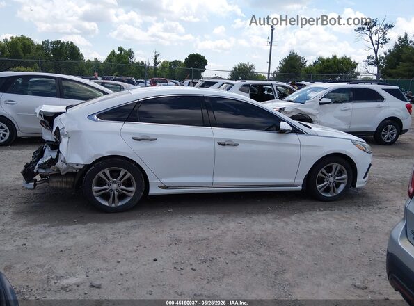 5NPE34AF0KH794673 2019 HYUNDAI SONATA White 