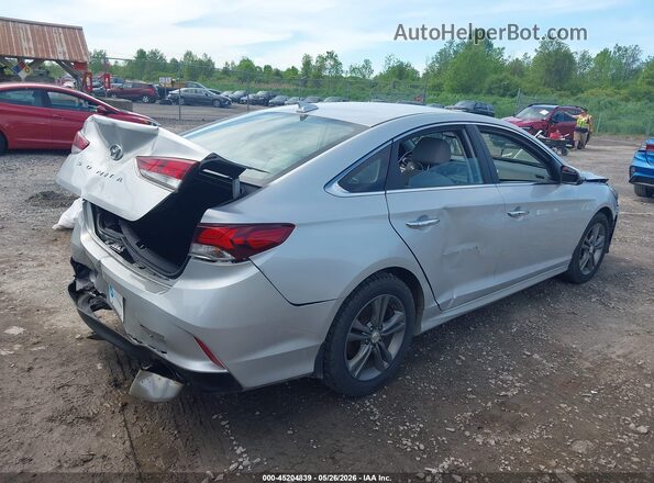 5NPE34AF0KH804568 2019 HYUNDAI SONATA Silver Հետևի աջ