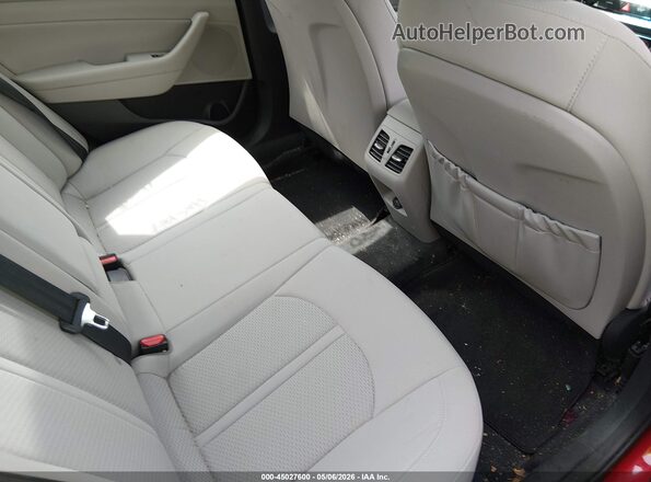 5NPE34AF0KH812704 2019 HYUNDAI SONATA Красный Вид наклейки с VIN-кодом