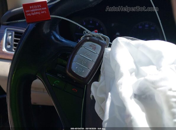 5NPE34AF1GH312879 2016 HYUNDAI SONATA Черный Вид панели приборов