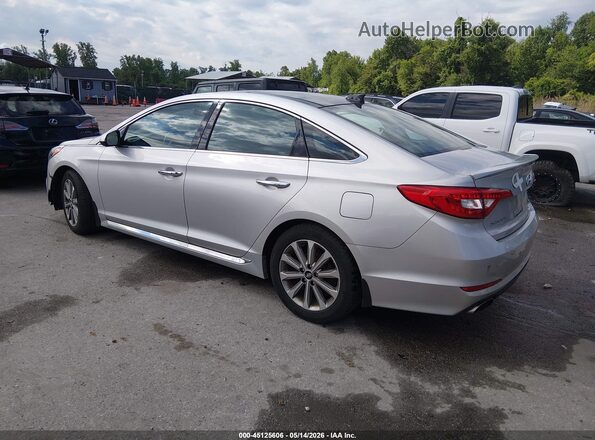 5NPE34AF1GH413310 2016 HYUNDAI SONATA Silver Задня ліва чверть