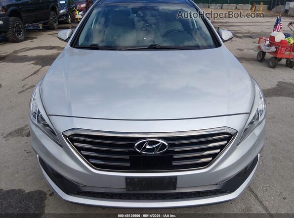 5NPE34AF1GH413310 2016 HYUNDAI SONATA Silver Вид щитка приладів