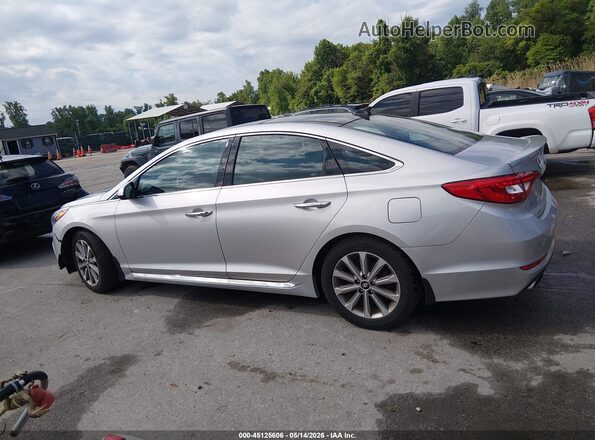 5NPE34AF1GH413310 2016 HYUNDAI SONATA Silver Панорамний вид салону 360°