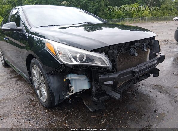 5NPE34AF1HH576721 2017 HYUNDAI SONATA Black 
