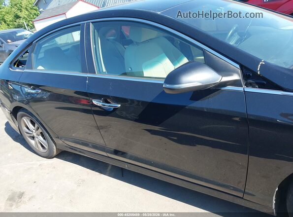 5NPE34AF1JH657692 2018 HYUNDAI SONATA Black 360 interior view