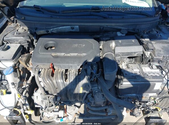 5NPE34AF1JH657692 2018 HYUNDAI SONATA Black Rear view