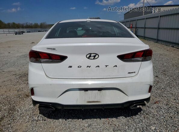 5NPE34AF1JH678087 2018 HYUNDAI SONATA White 