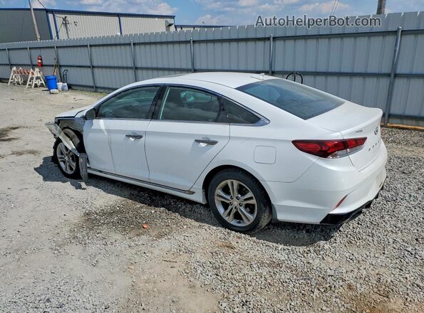 5NPE34AF1JH678087 2018 HYUNDAI SONATA White 