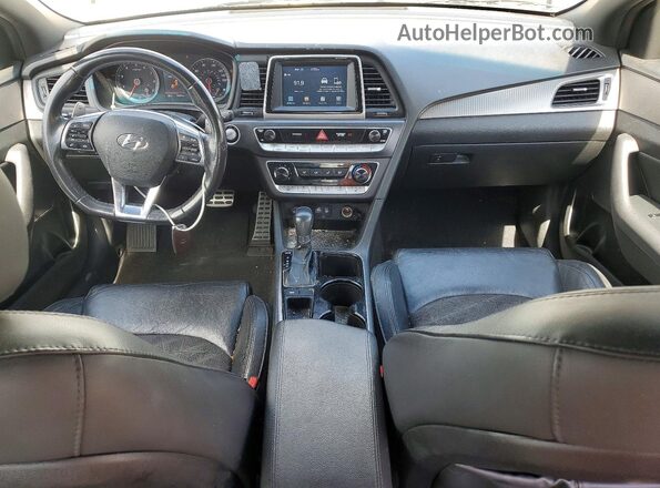 5NPE34AF1JH678087 2018 HYUNDAI SONATA White 