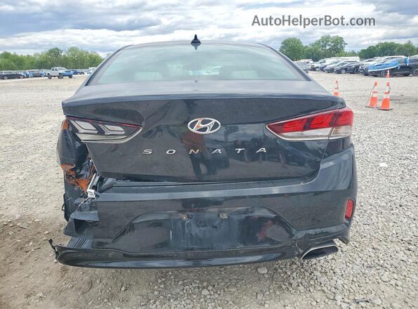 5NPE34AF1JH710990 2018 HYUNDAI SONATA Black 