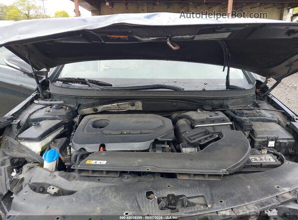 5NPE34AF2GH329464 2016 HYUNDAI SONATA Black უკანა ხედი