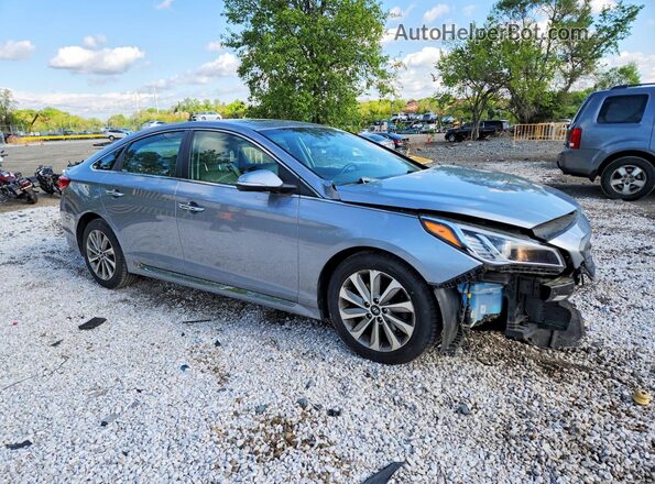 5NPE34AF2GH425739 2016 HYUNDAI SONATA Silver წინა მარჯვენა