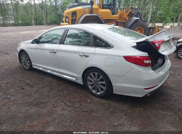 5NPE34AF2GH436109 2016 HYUNDAI SONATA White Задня ліва чверть