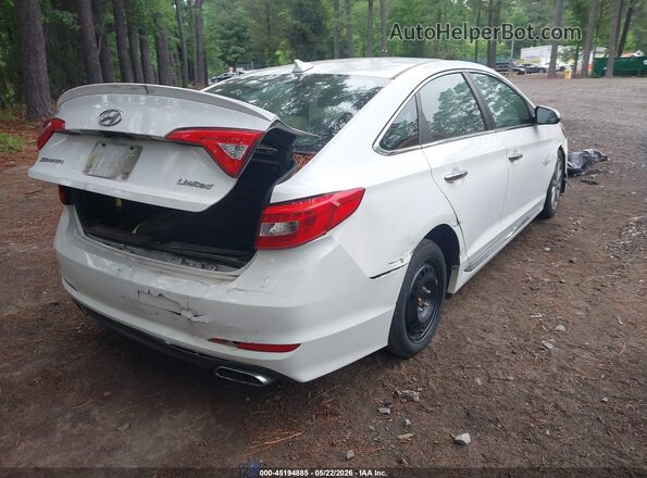 5NPE34AF2GH436109 2016 HYUNDAI SONATA White Задня права чверть