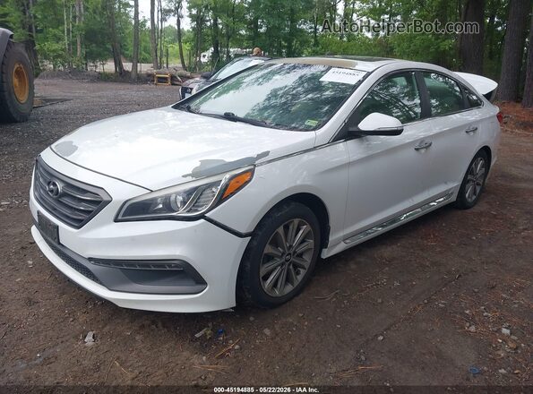 5NPE34AF2GH436109 2016 HYUNDAI SONATA White Передня ліва чверть