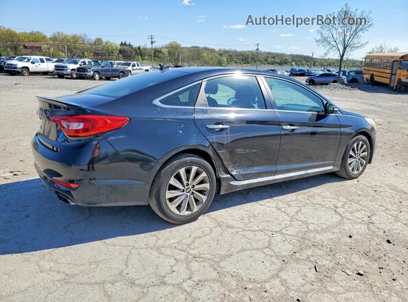 5NPE34AF2HH479995 2017 HYUNDAI SONATA Black 