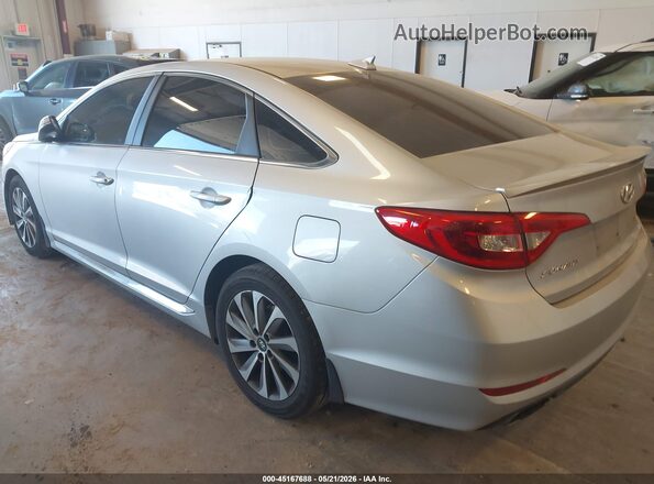 5NPE34AF2HH498952 2017 HYUNDAI SONATA Silver Հետևի ձախ