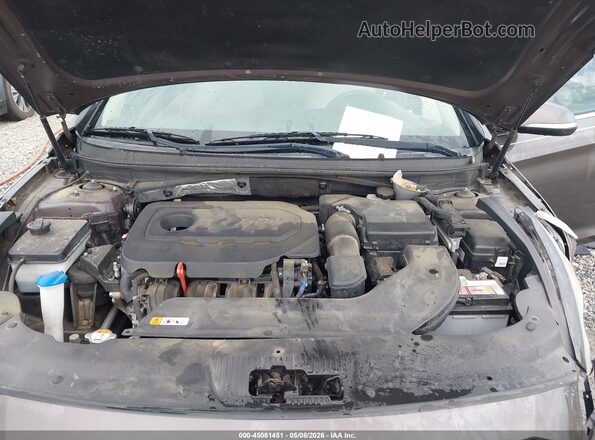 5NPE34AF2HH558728 2017 HYUNDAI SONATA Brown Հետևի տեսք