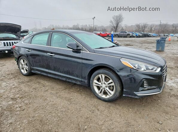5NPE34AF2JH602989 2018 HYUNDAI SONATA Black 
