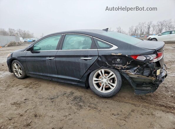 5NPE34AF2JH602989 2018 HYUNDAI SONATA Black 