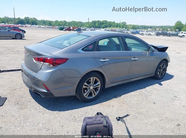 5NPE34AF2JH635586 2018 HYUNDAI SONATA Gray Հետևի աջ