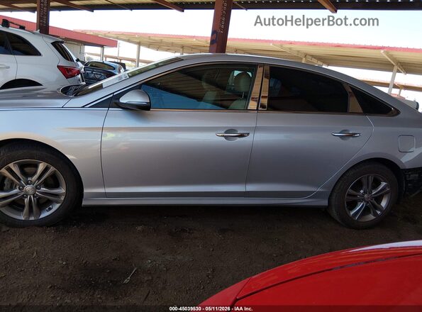 5NPE34AF2JH673853 2018 HYUNDAI SONATA Silver 