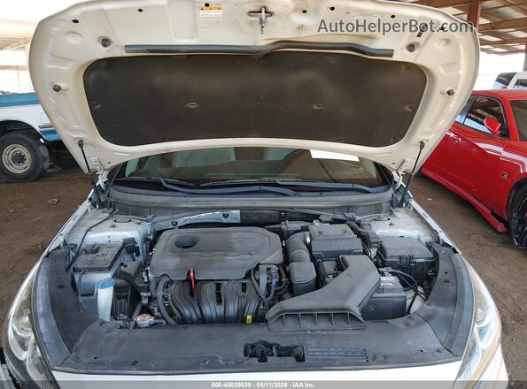 5NPE34AF2JH673853 2018 HYUNDAI SONATA Silver Rear view